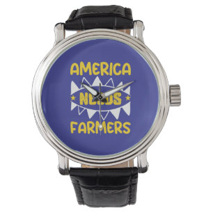Amerika heeft boeren nodig horloge