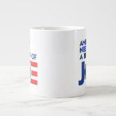 Amerika heeft een Big Cup nodig van Joe Extra Grote Beker (Voorkant)
