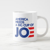 Amerika heeft een Big Cup nodig van Joe Extra Grote Beker (Rechts)