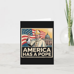 Amerika heeft een nieuwe paus kaart