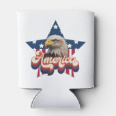 Amerika het mooie blikjeskoeler (Achterkant)