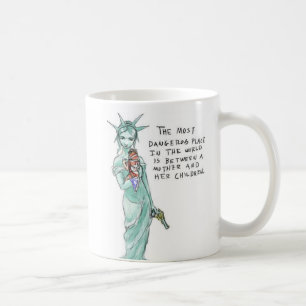 Amerika het mooie koffiemok