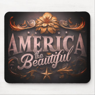 Amerika het mooie muismat