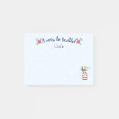 Amerika het mooie patriotticum post-it® notes (Voorkant)