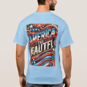 Amerika het mooie t-shirt (Achterkant)