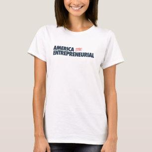 Amerika het ondernemende T-shirt