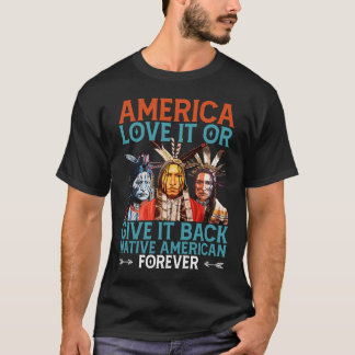 Amerika houdt ervan of geeft het terug in Amerika T-shirt