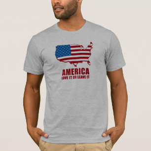 Amerika. Ik hou ervan of laat het. T-shirt