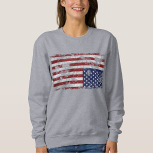 Amerika in nood - Omgekeerde vlag Trui