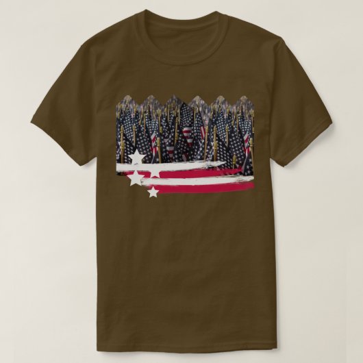 Amerika is mijn land t-shirt (Design voorkant)