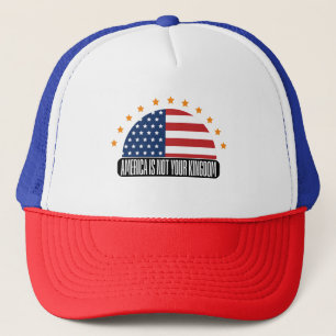 Amerika is niet jullie koninkrijk – rebellie trucker pet