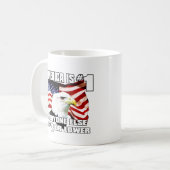 Amerika is nummer 1 koffiemok (Voorkant links)