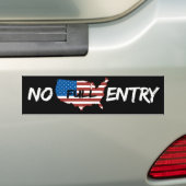 Amerika is volledig - Conservatief -.png Bumpersticker (Op auto)