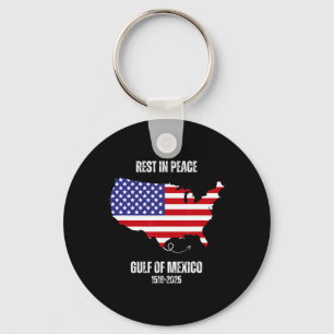 Amerika Kaart Golf van Mexico President Golf van d Sleutelhanger