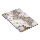   Amerika Kaart Notitieboek (Rechterzijde)