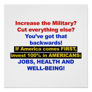 Amerika komt als eerste? Investeer dan in Amerikan Perfect Poster