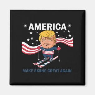 Amerika Maakt Skiën Groot Opnieuw Donald Trump Magneet