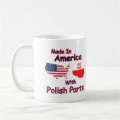 Amerika met Poolse delen Koffiemok (Links)