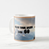 Amerika Mooie adelaar koffie mok (Voorkant links)