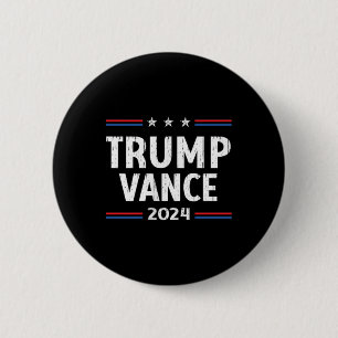 Amerika neemt Amerika terug Trump Vance 2024 Ronde Button 5,7 Cm