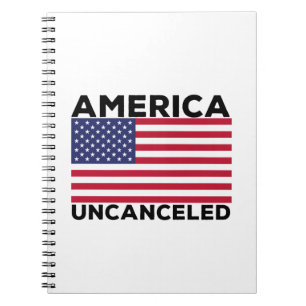 Amerika niet geannuleerd notitieboek