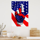 Amerika nummer één poster (Keuken)