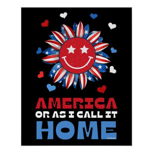 AMERIKA, OF ZOALS IK HET NOEM, THUIS PERFECT POSTER (Voorkant)