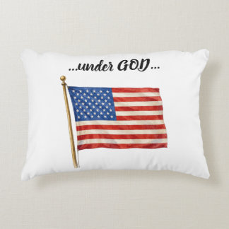 Amerika onder God Accent Kussen