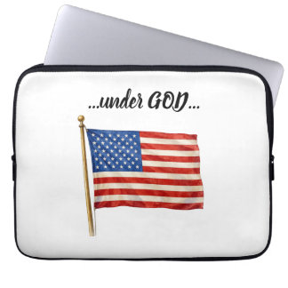 Amerika onder God Laptop Sleeve