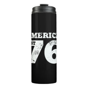 Amerika Oost 1776 Patriottisch Thermosbeker