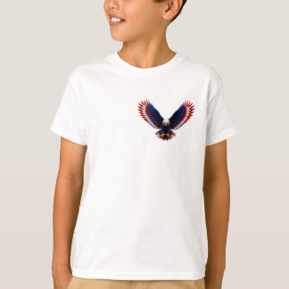 Amerika op 250 Nog steeds vliegend Patriotische Ad T-shirt