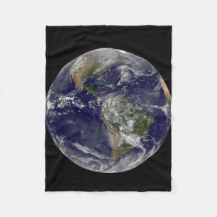 Amerika op Aardedag. Fleece Deken