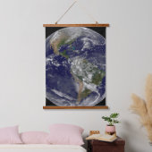 Amerika op Aardedag. Hangend Wandkleed (Slaapkamer)