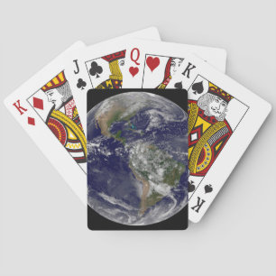 Amerika op Aardedag. Pokerkaarten