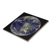 Amerika op Aardedag. Tegeltje (Zijkant)