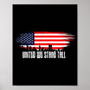 Amerika patriottisch - Amerikaanse vlag vrijheid - Poster
