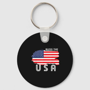 Amerika patriottisch - Amerikaanse vlag vrijheid - Sleutelhanger
