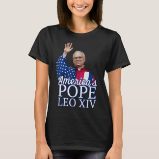 Amerika Paus Leo XIV Eerste Amerikaanse Paus uit C T-shirt