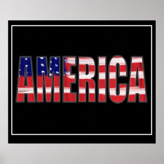 AMERIKA POSTER (Voorkant)