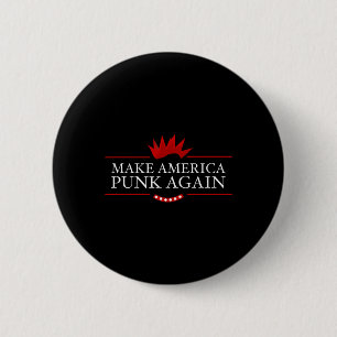 Amerika Punk Opnieuw Anti Trump Rock Gift Idee Ronde Button 5,7 Cm