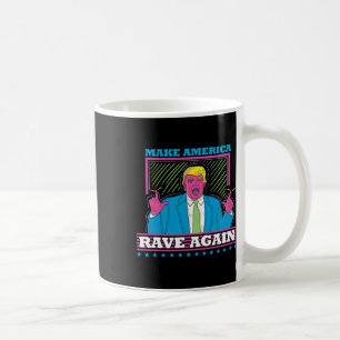 Amerika rave weer grappig Trump edm Shirt 1 Koffiemok