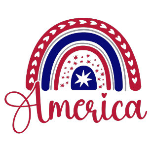 Amerika Regenboog Waterfles