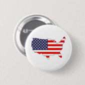 Amerika Ronde Button 5,7 Cm (Voorkant /achterkant)