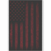 Amerika Rood Sticker (Voorkant)