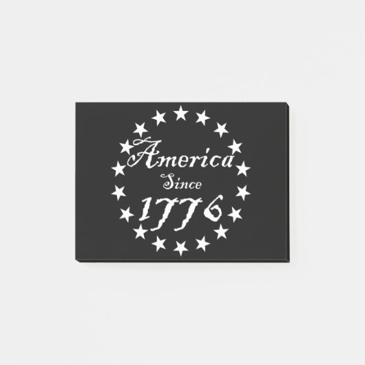 Amerika sinds 1776 post-it® notes (Voorkant)