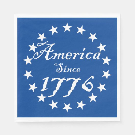 Amerika sinds 1776 servet (Voorkant)