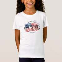 Amerika sinds 1776 Waterverf Vlag & Vuurwerk II