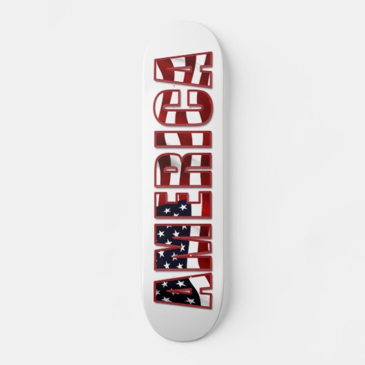 Amerika Skateboard (Voorkant)