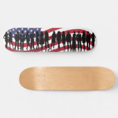 Amerika Skateboard (Horizontaal)