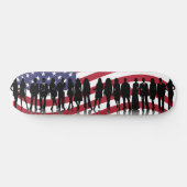 Amerika Skateboard (Horizontaal)